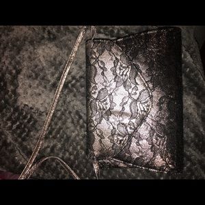 Black crossbody purse